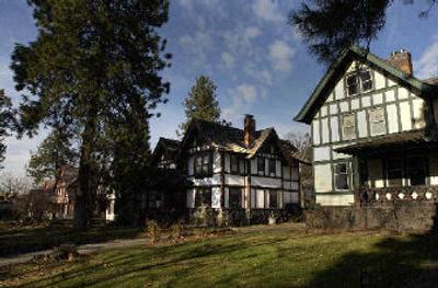 
Several homes along West Ninth Avenue on the South Hill are part of the Spokane Preservation Advocates Seventh Annual Holiday Home Tour. 
 (Brian Plonka / The Spokesman-Review)
