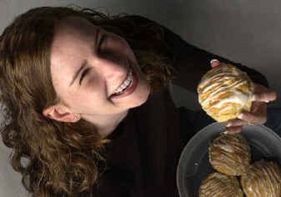 
Laurel Hatfield's recipe for Creamy Apple Puffs was selected among the 100 finalists for the 41st Pillsbury Bake-Off. 
 (Amanda Smith / The Spokesman-Review)