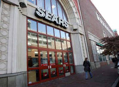 
A Sears store is pictured in Cambridge, Mass., on Wednesday. The discount retailer Kmart Holding Corp. is combining with one of the most venerable names in U.S. retailing, Sears, Roebuck & Co., in an $11 billion deal that will create the nation's third-largest retailer. 
 (Associated Press / The Spokesman-Review)