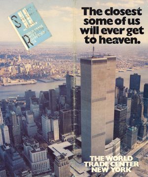 A brochure from the World Trade Center twin towers tour, circa 1990s. Readers sent in more than 80 photos and/or essays for the 10th anniversary of 9/11. (Courtesy: George Buckley)