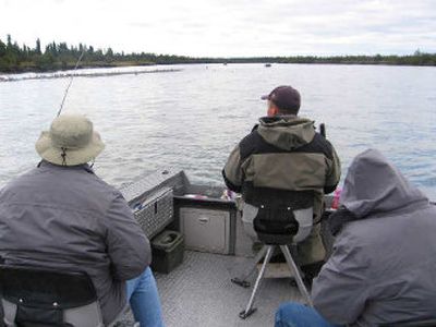 
It was nonstop fishing excitement on Alaska's Kenai River.
 (Jim Kershner / The Spokesman-Review)