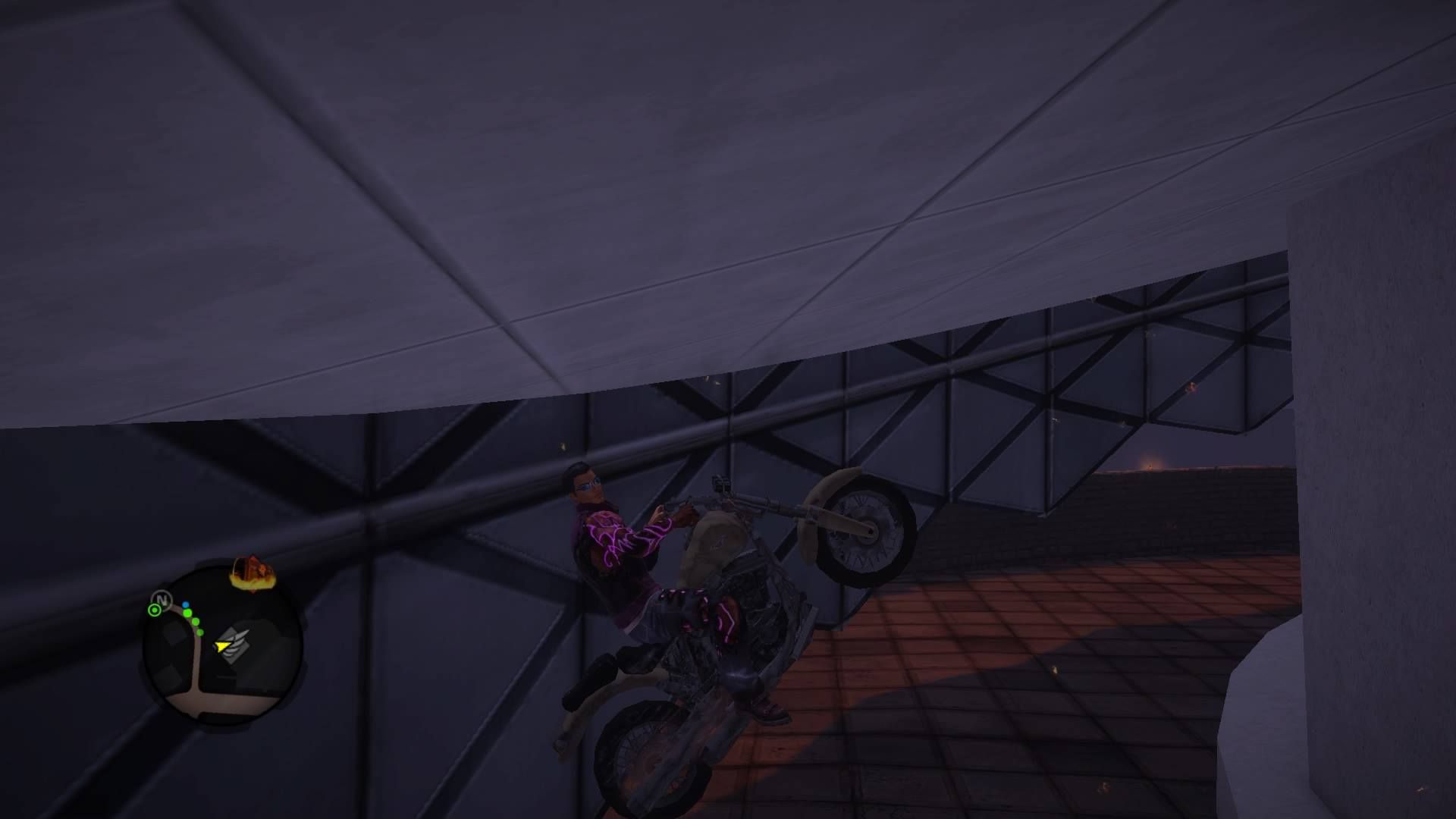 An in-game screenshot from 'Saint's Row: Gat out of Hell'