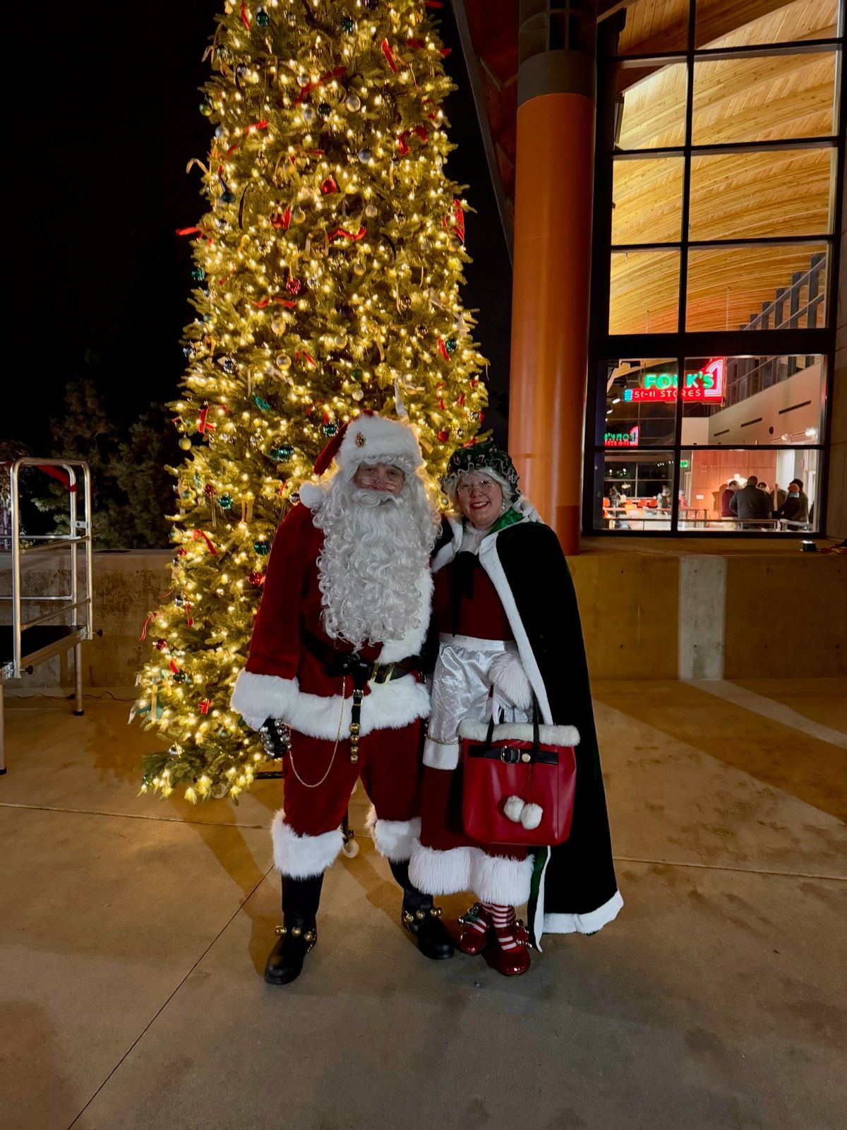 Mr. and Mrs. Claus will be at the scene of the sixth Gather and Glow, held at the Northwest Museum of Arts and Culture.  (Courtesy)