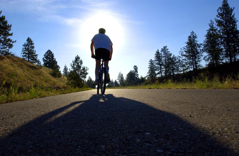 The Spokane River Centennial Trail makes the list of national recreation trails.  (File)
