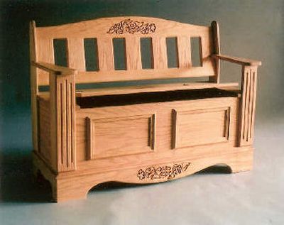 
This blanket chest and seat is practical for almost any room in the house, and is simple enough for beginners to built
 (u-bild / The Spokesman-Review)