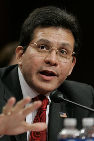 
Attorney General Alberto Gonzales testifies before Congress earlier this week. 
 (Associated Press / The Spokesman-Review)