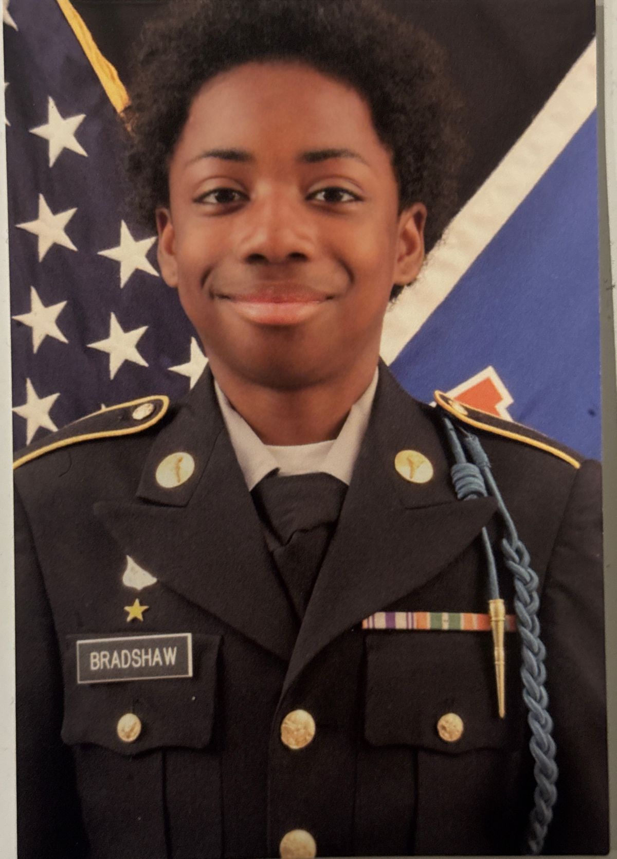 Jeffrey “JJ” Bradshaw is part of the ROTC at Lakeland High School. 