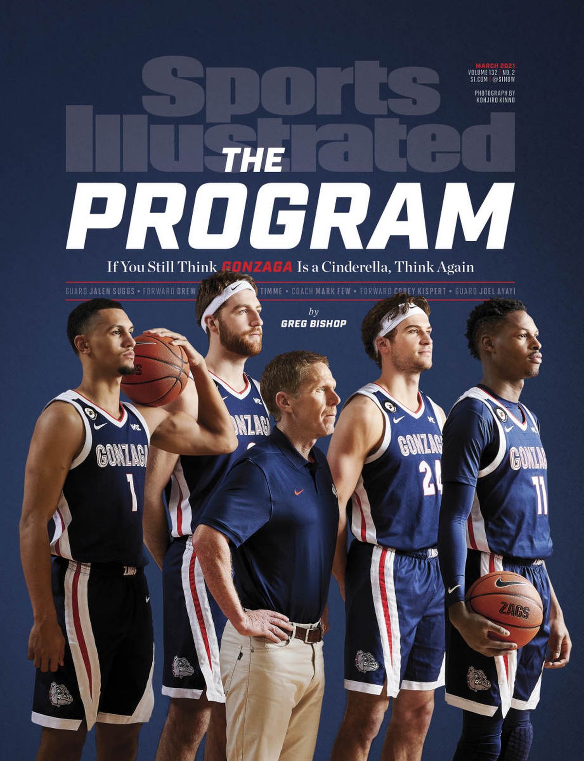 It's the program': As Gonzaga makes the cover of Sports
