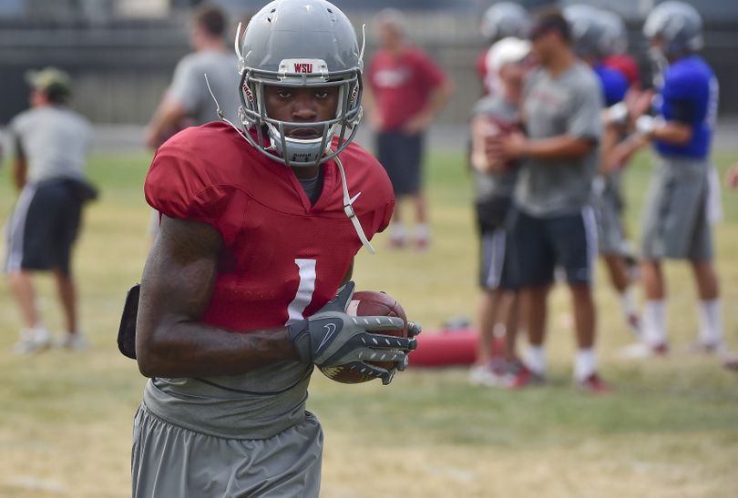 (Receiver Kyrin  Priester won his appeal to the NCAA and is eligible to play for WSU this season.) (Tyler Tjomsland)