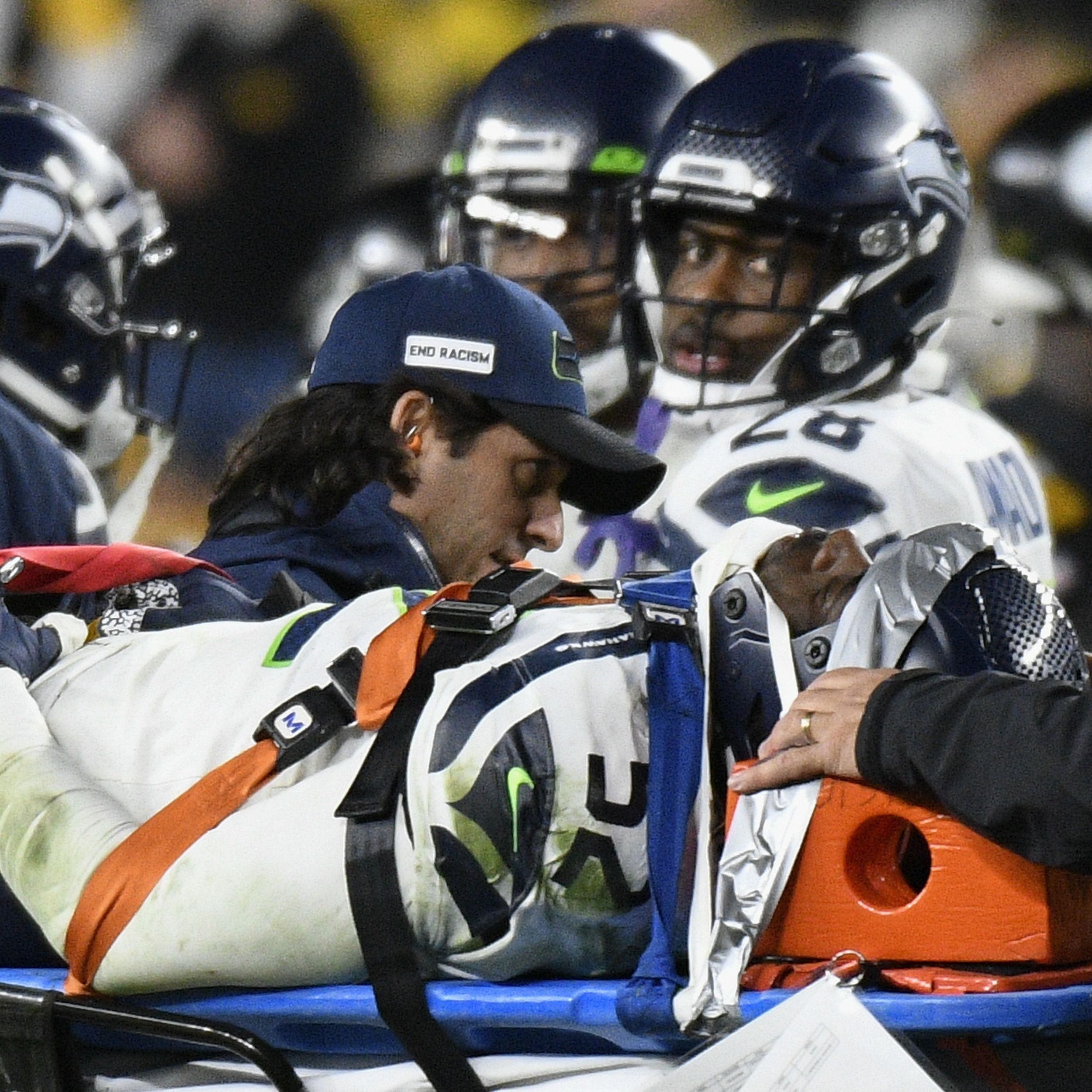 Seahawks DE Darrell Taylor's CT scans come back 'clear,' Pete Carroll says