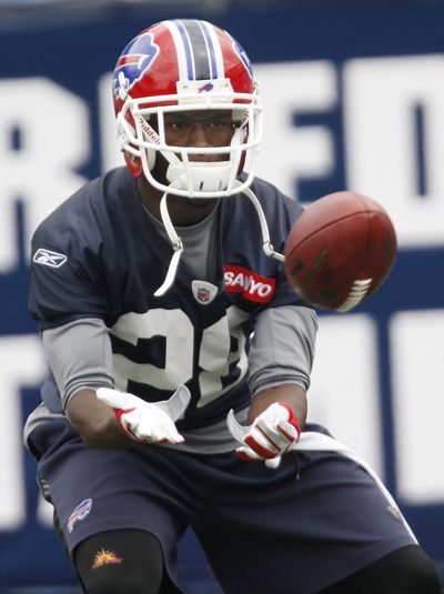 Bills cornerback Leodis McKelvin won’t press charges.  (Associated Press / The Spokesman-Review)