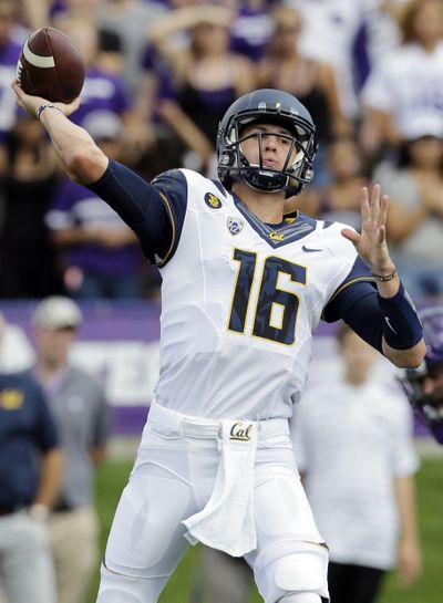 California QB Jared Goff has thrown 17 TD passes and only 3 interceptions. (Associated Press)