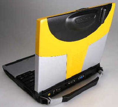 
The new Hummer laptop by Itronix.
 (File/ / The Spokesman-Review)