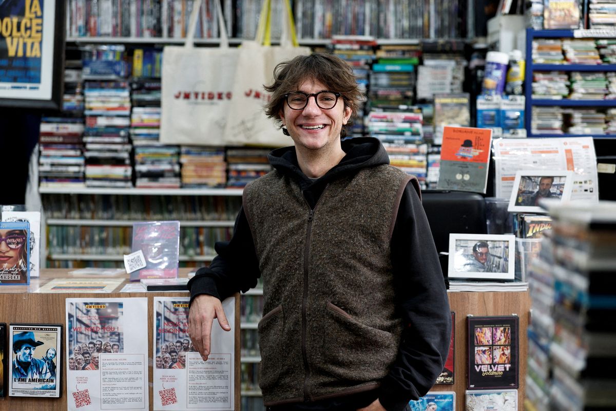 Paris DVD rental store in last stand against streaming giants