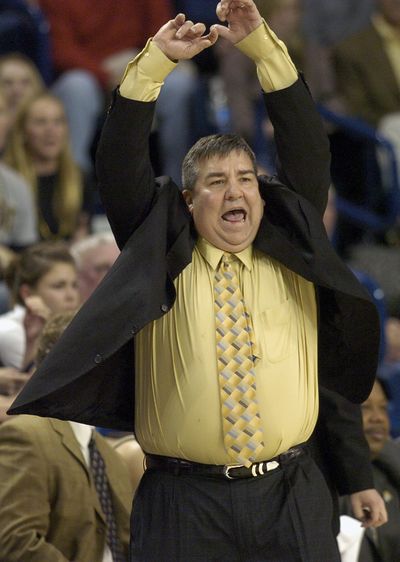 George Pfeifer, the former head coach at Idaho, will take over the Lewis and Clark girls basketball team. (Ingrid Barrentine / Associated Press)