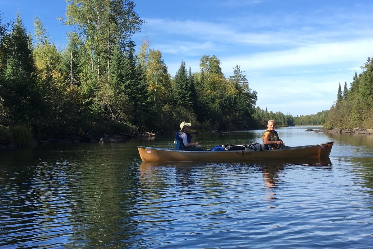 The Boundary Waters Canoe Area in the Northwoods of Minnesota, pictured here in late August, is more water than land and known for its outdoor activities.  (Mike Nolan/For The Spokesman-Review)