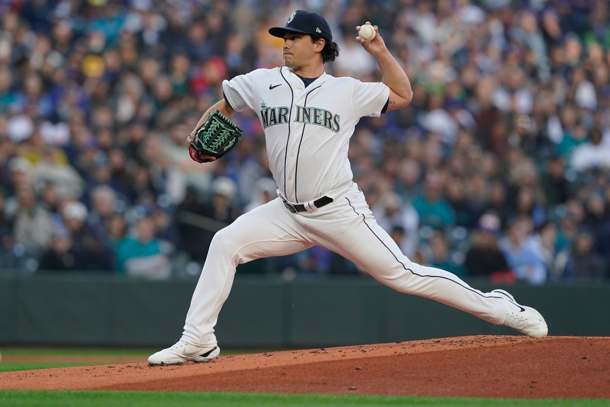 Seattle Mariners starting pitcher Marco Gonzales allowed four hits and one earned run to the visiting Houston Astros on Friday, striking out six and walking none.  (Associated Press)