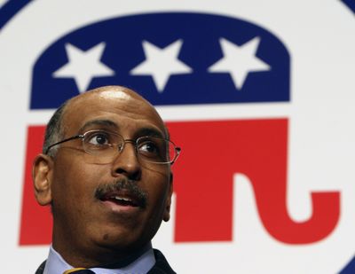 Michael Steele was chosen to be chairman of the Republican National Committee in January. (Associated Press / The Spokesman-Review)