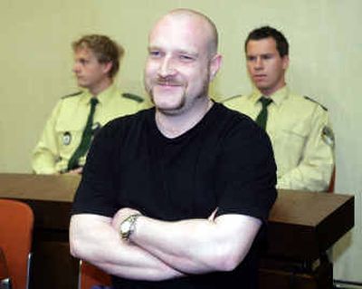 
 Neo-Nazi Martin Wiese awaits his verdict in a court in Munich Wednesday. 
 (Associated Press / The Spokesman-Review)