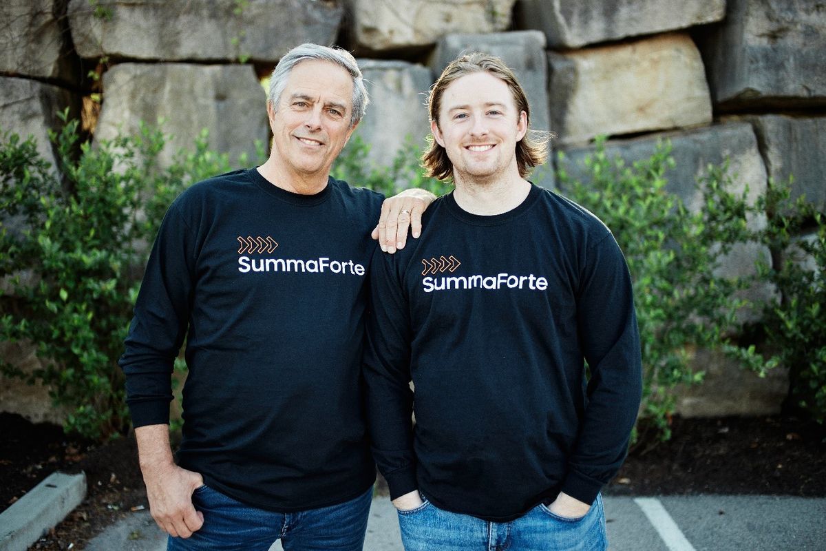 SummaForte founders Jeff and Murtagh Thinnes  (Courtesy photo)