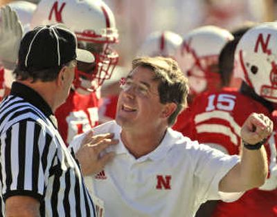
Nebraska head coach Bill Callahan has seen his team tumble. Associated Press
 (Associated Press / The Spokesman-Review)
