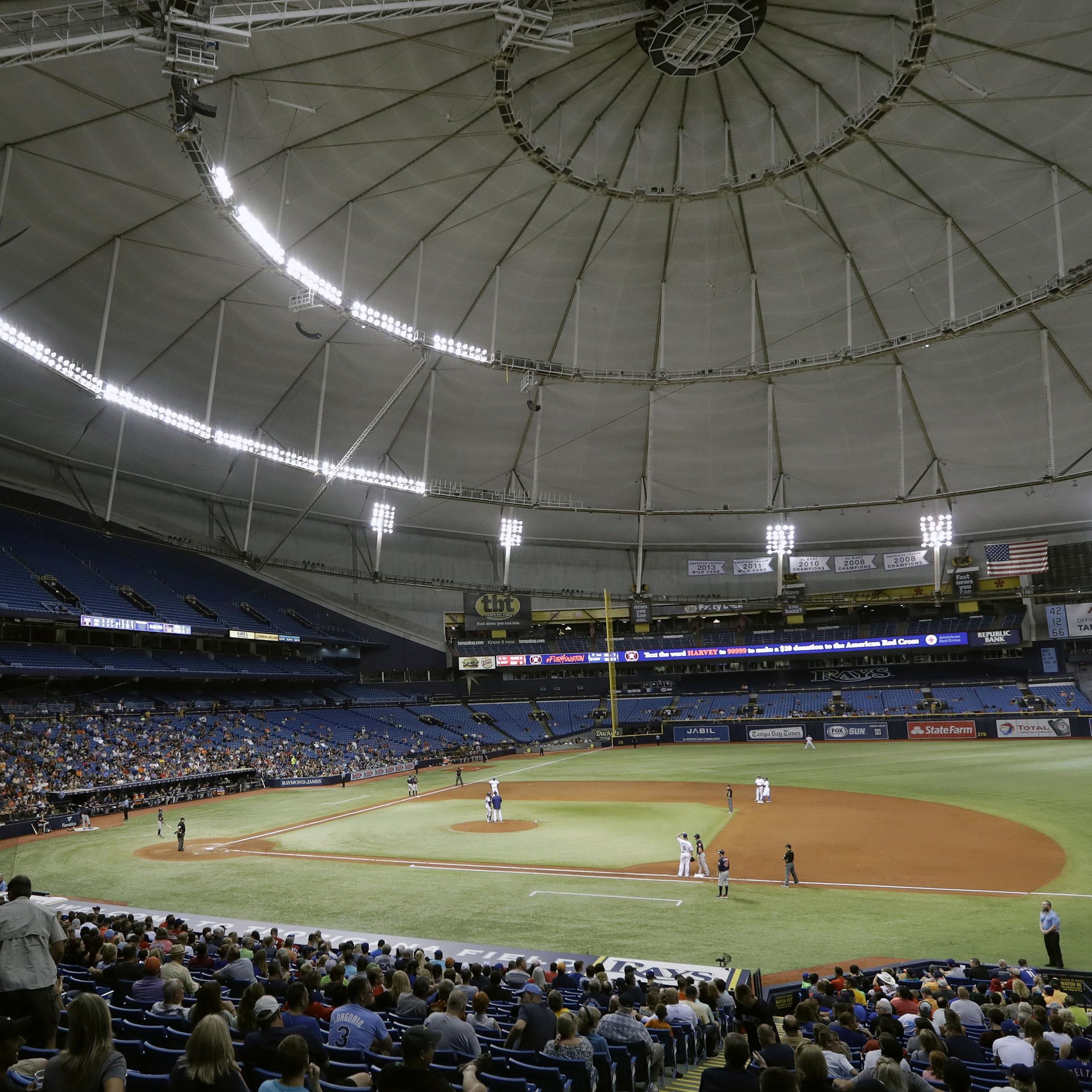 Rays Won't Play Home Games in Montreal After St. Petersburg Breaks