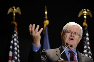 Former House Speaker Newt Gingrich is among the names surfacing during the debate over Republican Party leadership.  (Associated Press / The Spokesman-Review)