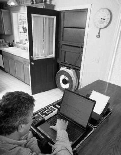 
The Infiltrometer test pinpoints air leaks in your house and duct system.
 (ARA Content / The Spokesman-Review)