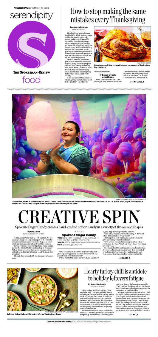 Features Front Page For Nov 27 2024 The Spokesman Review Features Front Page For Nov 27 2024 The Spokesman Review