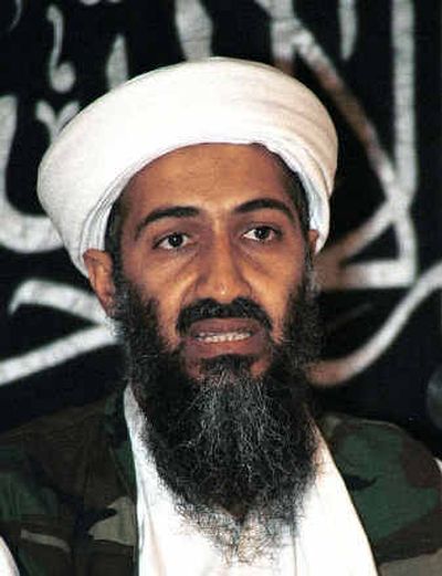 
Bin Laden
 (Associated Press / The Spokesman-Review)