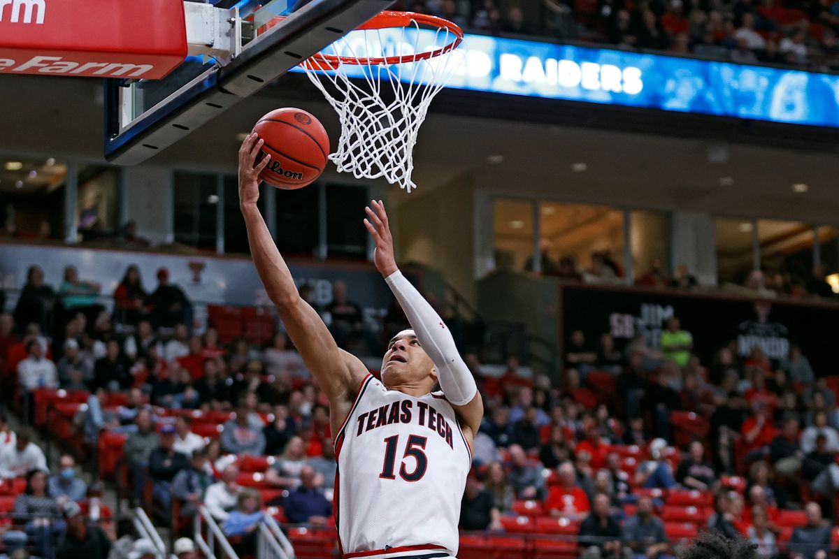 Texas Tech junior guard Kevin McCullar is averaging 14.3 points, 6.3 rebounds and 3.1 assists per game.  (Associated Press)
