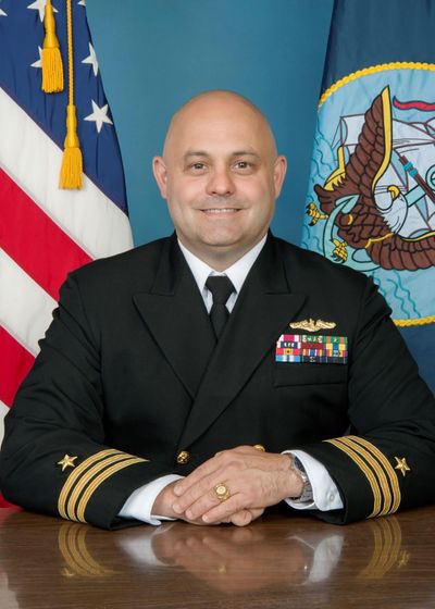 The U.S. Navy has taken Lance Denham far from the Spokane area, but his retains a fondness for his old stomping grounds as well as an enthusiasm for military service, as the new executive officer of Naval Base Kitsap. (Courtesy)