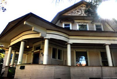 
Kathleen Riley's 1904 Free Classic Queen Anne is among a group of homes in the East Mission Ave historic area being nominated for the Spokane historic register. 
 (Jed Conklin / The Spokesman-Review)