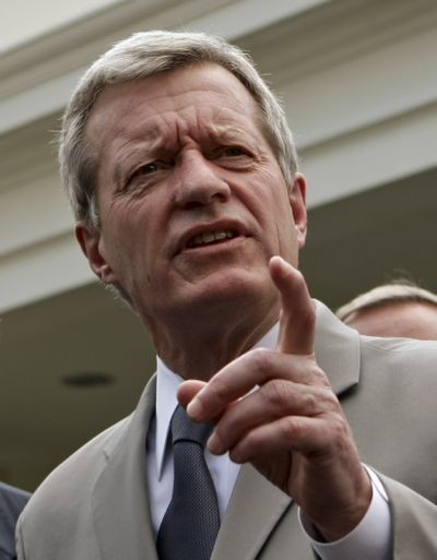 Sen. Max Baucus, D-Mont., heads the Senate Finance Committee.  (File Associated Press / The Spokesman-Review)