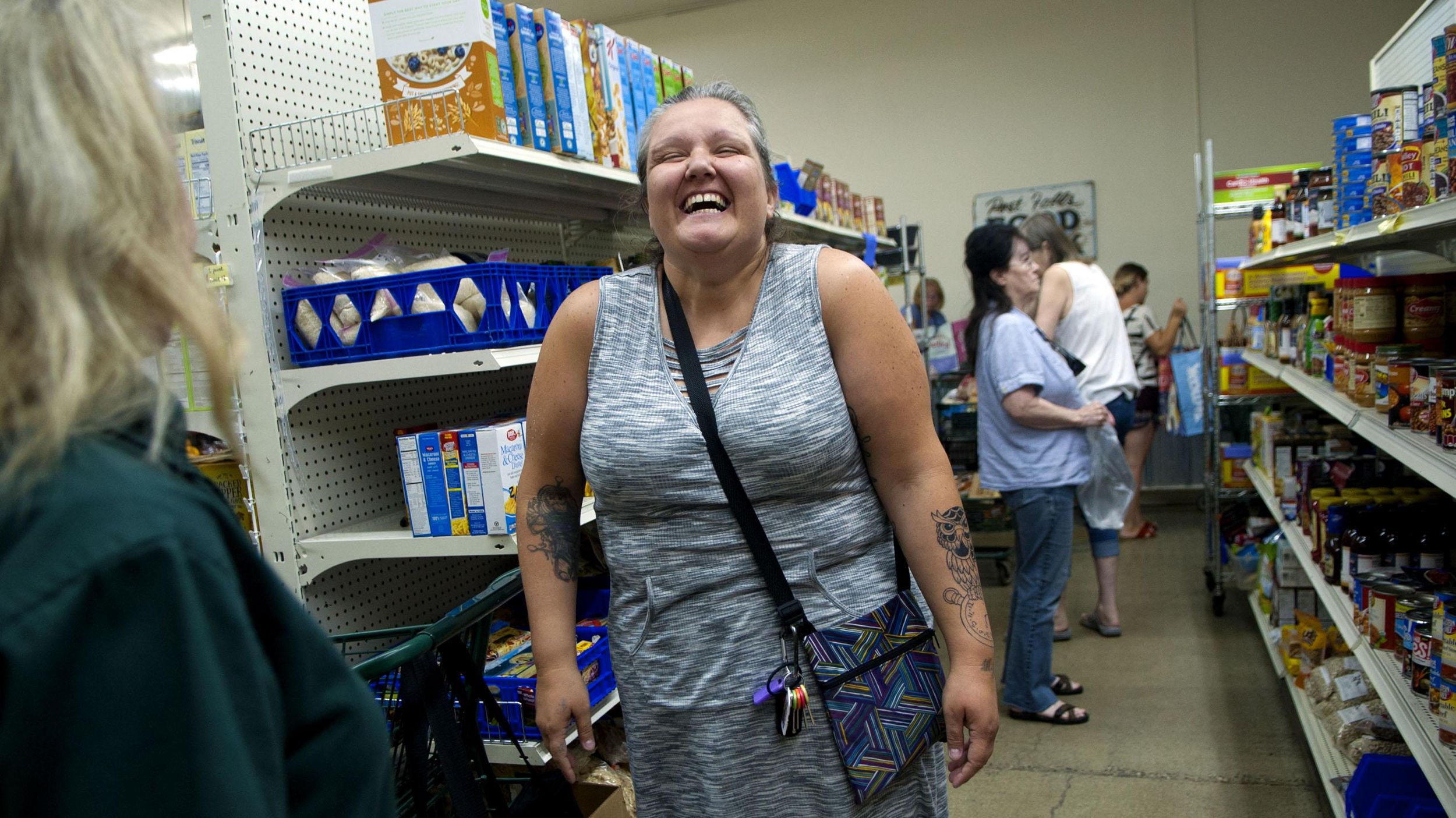 Post Falls Food Bank Aug 10 2018 The Spokesman Review