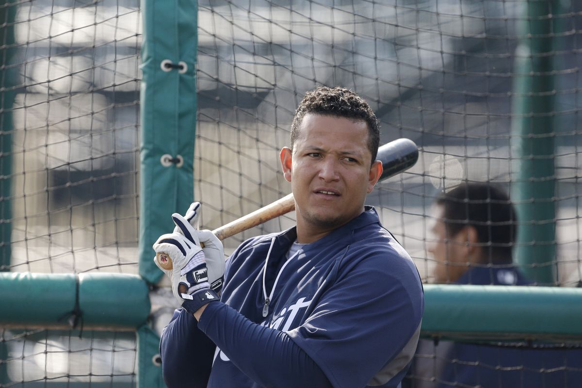 After a rough end to 2012, Tigers third baseman Miguel Cabrera looks to lead Detroit back to the World Series. (Associated Press)