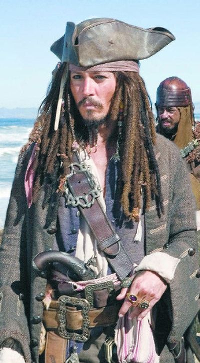 
Johnny Depp returns as Captain Jack Sparrow in 