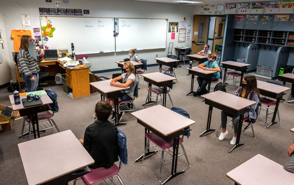 Arcadia Elementary School in Deer Park first day of school - Sept. 8 ...