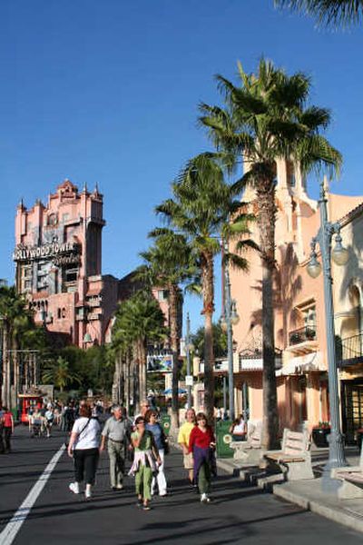 Both adults and children will marvel at the Disney Hollywood Studios' version of palm-lined Sunset Boulevard in Orlando, Fla. McClatchy Tribune
(McClatchy Tribune / The Spokesman-Review)