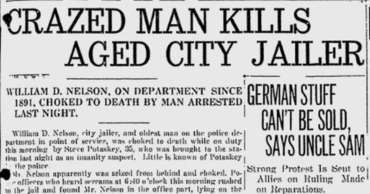 100 years ago in Spokane: Inmate kills city jailer | The Spokesman-Review