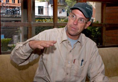 
Mountain guide Daniel Mazur, of Olympia, and his team gave up their quest for the peak. 
 (Associated Press / The Spokesman-Review)