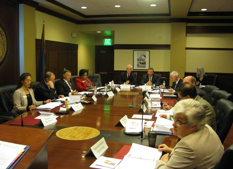 The Legislative Council of the Idaho Legislature meets on Friday morning in Boise (Betsy Russell)