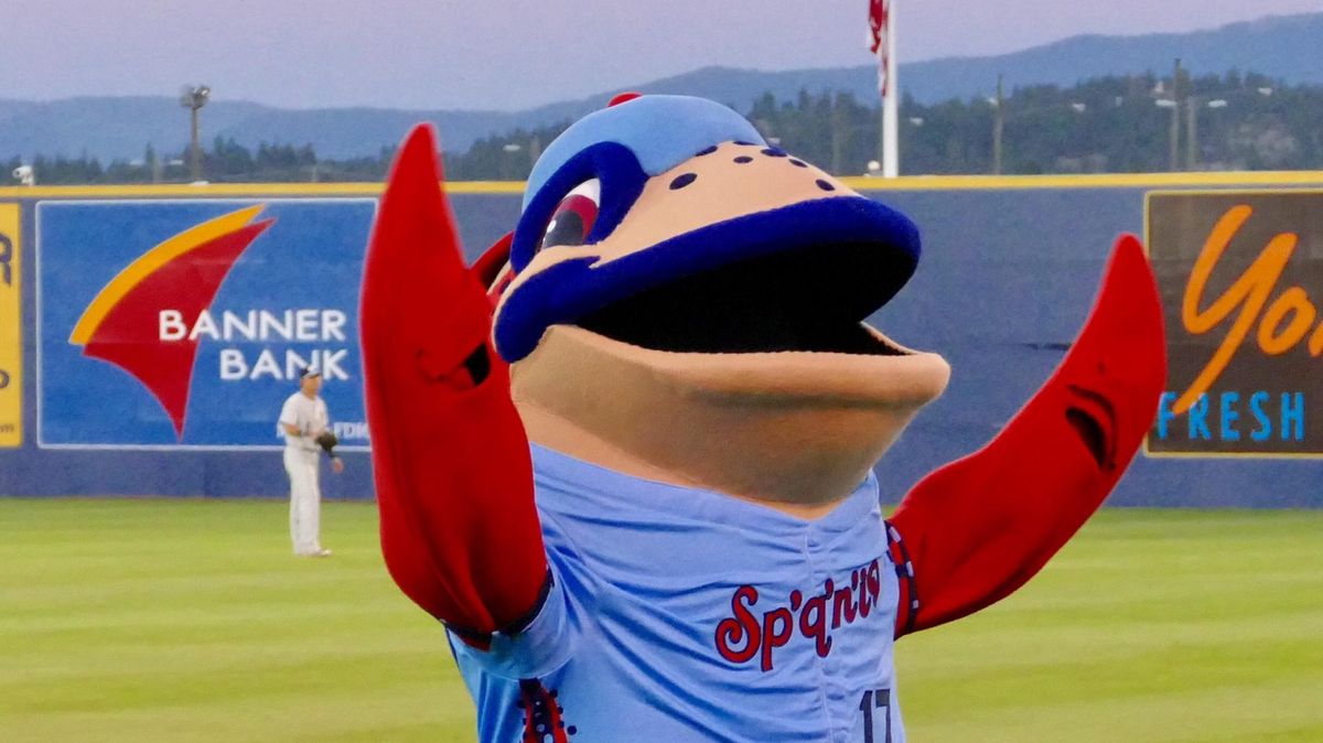 Spokane Indians’ redband mascot a whopper of a fish story in debut The SpokesmanReview