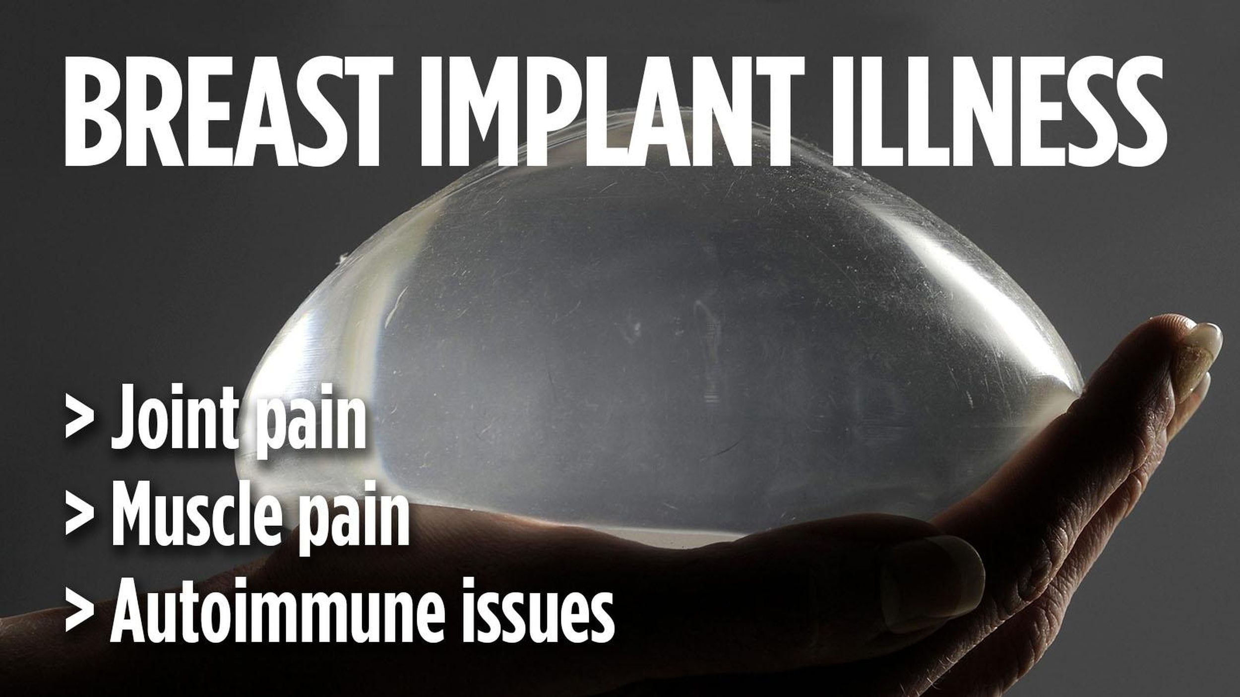 Explanting breast implants Women cite autoimmune ailments The