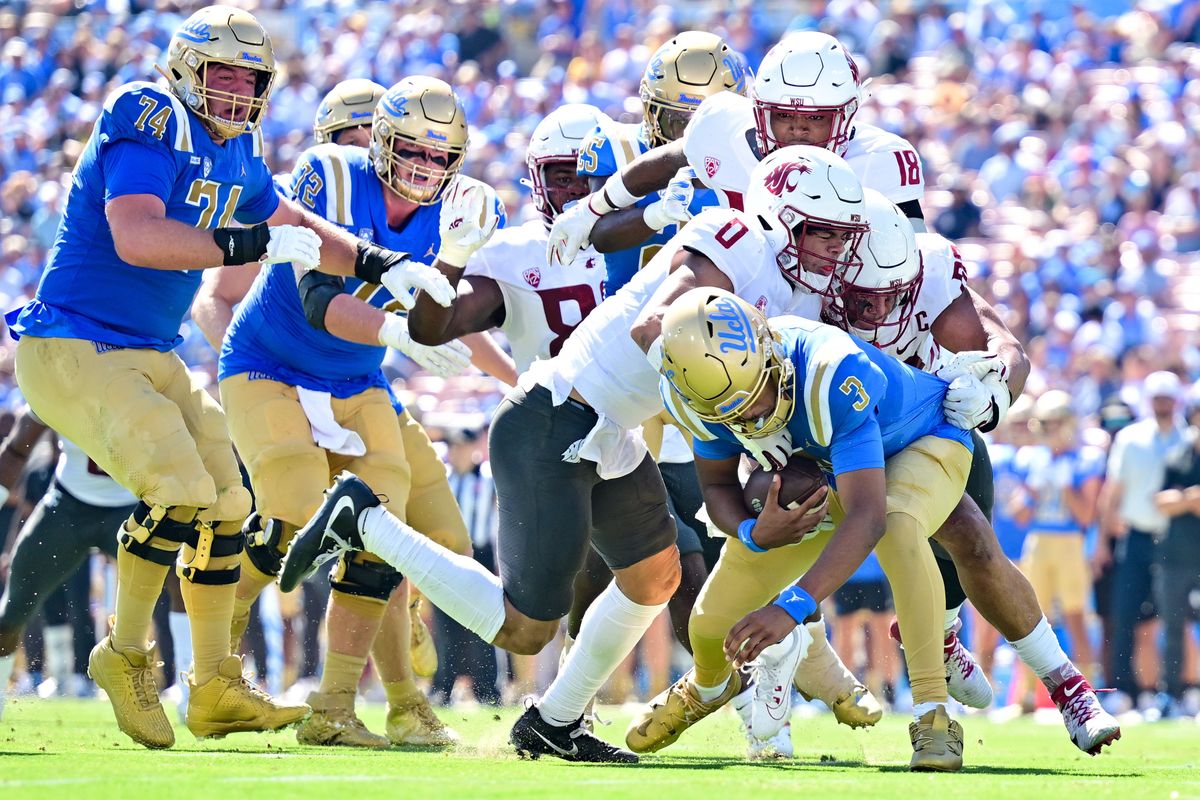 UCLA Football Beats No. 13 Washington State (Oct. 7, 2023) - Oct. 7 ...