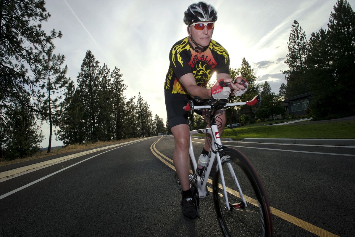 51-year-old local Spokane Marine Corps veteran and triathlete Todd LaValley will test his endurance at the Ultra520K in Canada. (Colin Mulvany)