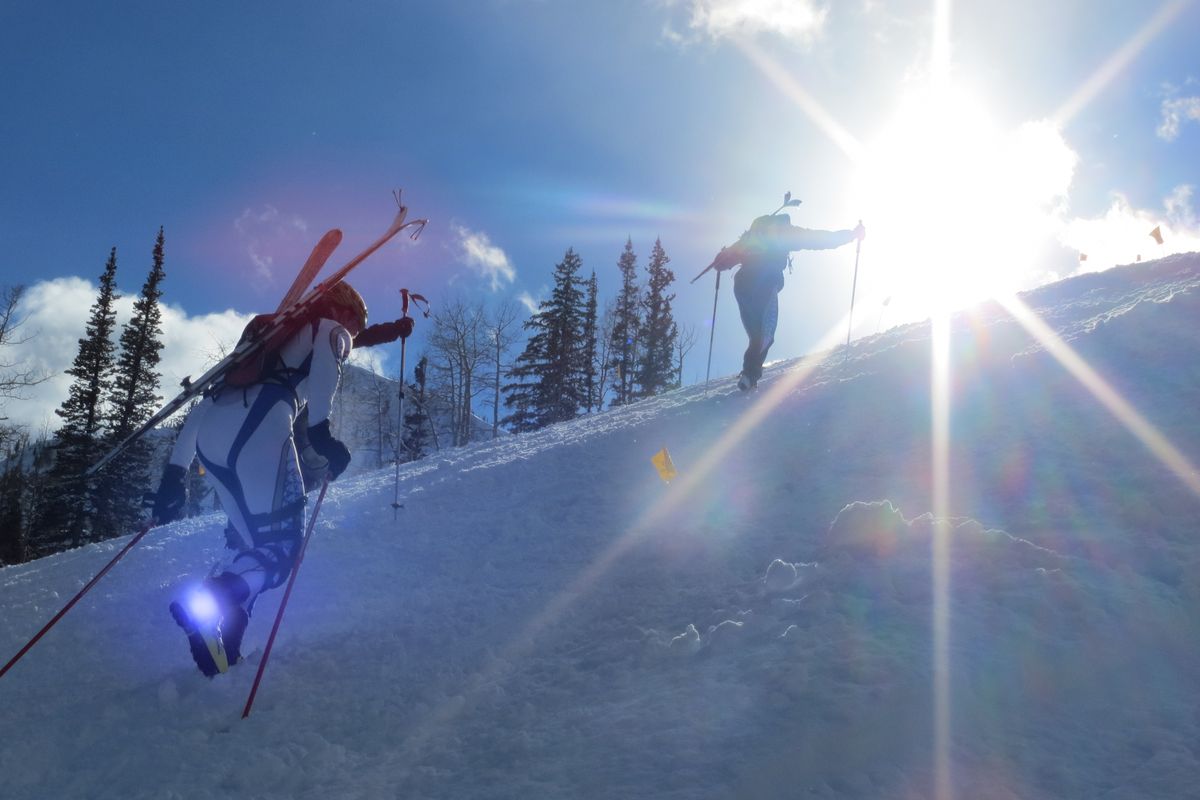 The Northwest Passage Ski Mountaineering Race, Dec. 16-17, will require competitors to go uphill as well as down and through backcountry areas near McCall, Idaho. (Courtesy)