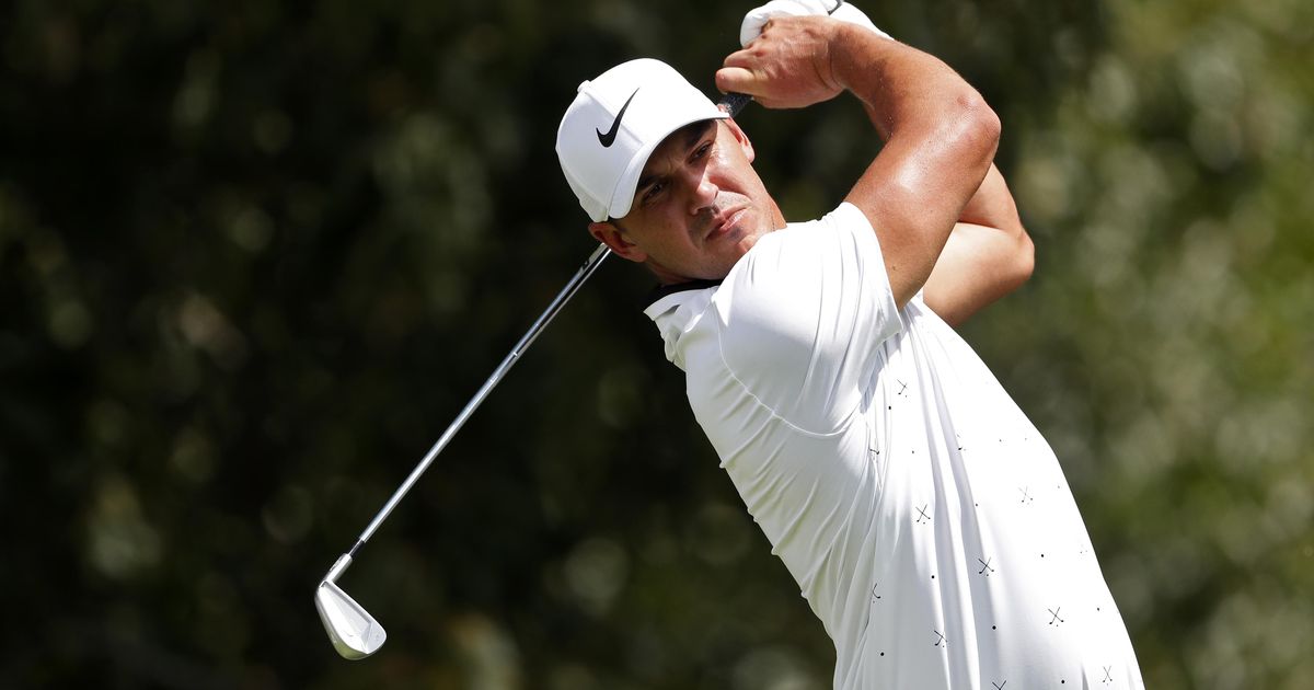 Brooks Koepka leads after two rounds in Tour Championship | The