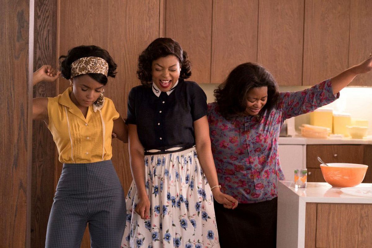 Janelle Monae, Taraji P. Henson and Octavia Spencer in “Hidden Figures,” a film about Black women at NASA that highlights the impact of segregation.  (Hopper Stone)