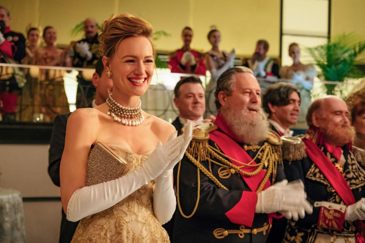 Kerry Bishe is among the sprawling cast in Matthew Weiner’s new anthology series, “The Romanoffs.” (Jan Thijs / Amazon Prime Video)